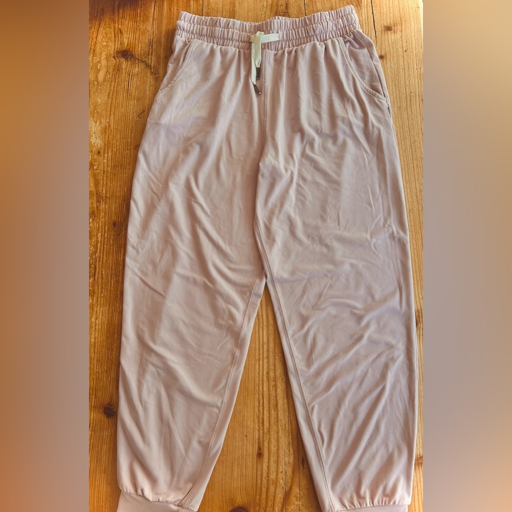 NEVER WORN Feat Pink Joggers XS